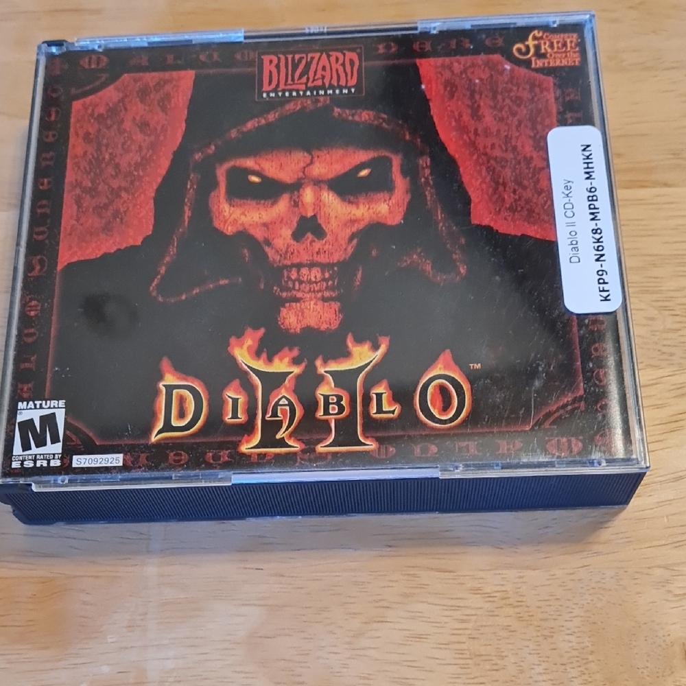 Blizzard Diablo II Video Game - 1990s, Good Used Condition, 3 CDs
